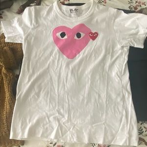 Comme des garçons t-shirt.